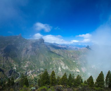 Gran canaria, caldera de tejeda