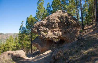 Gran canaria, caldera de tejeda