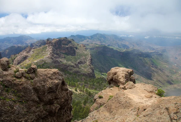 Gran Canaria, Las Cumbres - najwyższej części wyspy — Zdjęcie stockowe