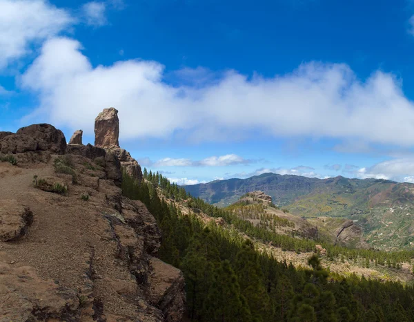 Gran canaria, caldeira de tejeda — Fotografia de Stock