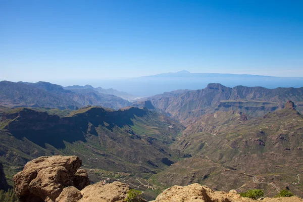 Gran Canaria, los cumbres - die höchsten Gebiete der Insel — Stockfoto