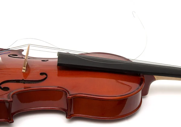 Broken violin string — Stock Photo, Image