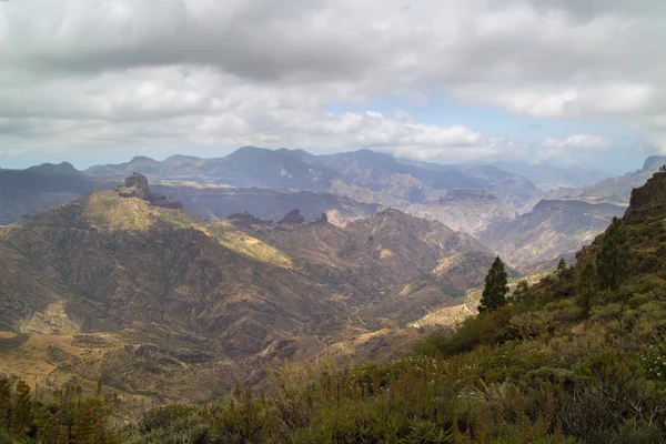 Inland Central Gran Canaria, Caldera de Tejeda — Stock Photo, Image