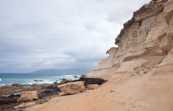 Fuerteventura, Islas Canarias, costa oeste de Jandia — Foto de Stock