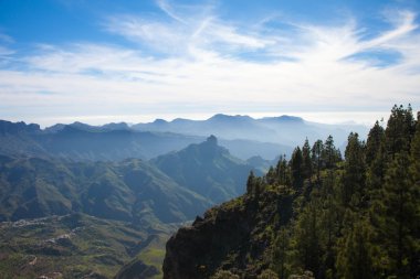 Gran canaria, caldera de tejeda