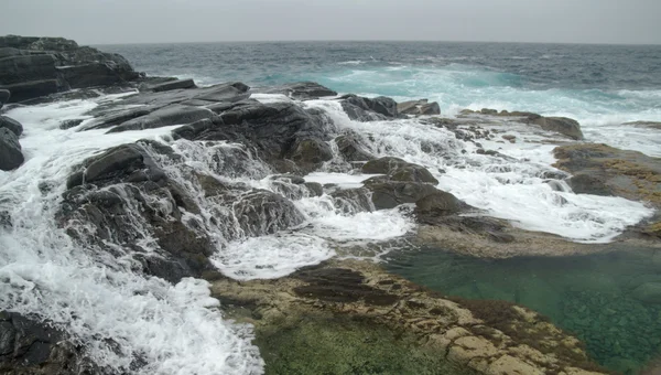 Gran Canaria, zona de Banaderos, piscinas de roca —  Fotos de Stock