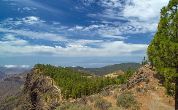 Gran Canaria, Cruz de Tejeda - route Artenara — Stockfoto