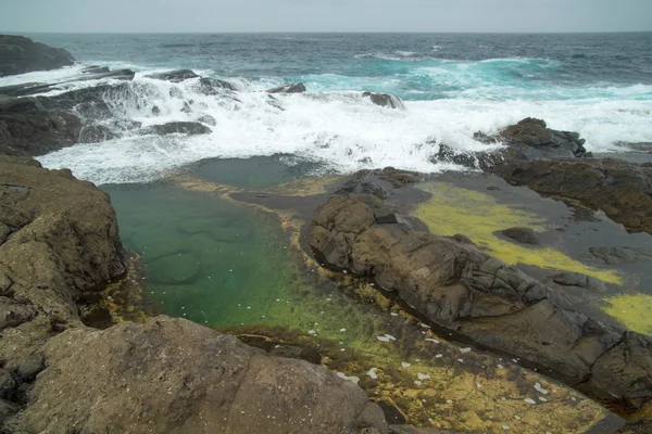 Gran Canaria, zona de Banaderos, piscinas de roca — Foto de Stock