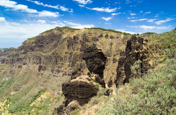 Śródlądowych Gran Canaria, Caldera de Tejeda — Zdjęcie stockowe