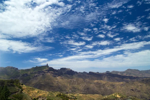 Vnitrozemí Gran Canaria, Caldera de Tejeda — Stock fotografie