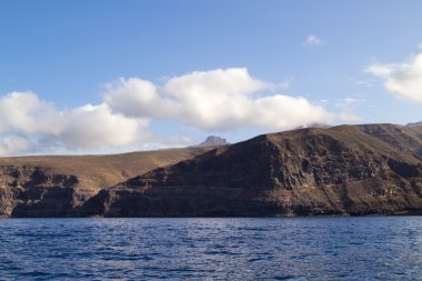 La Gomera, Kanarya Adaları, dik west coast