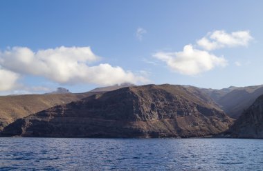 La Gomera, Kanarya Adaları, dik west coast