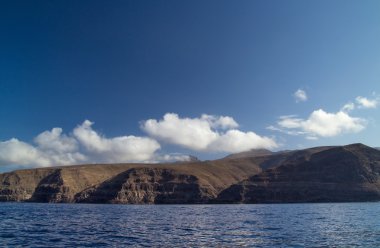 La Gomera, Kanarya Adaları, dik west coast