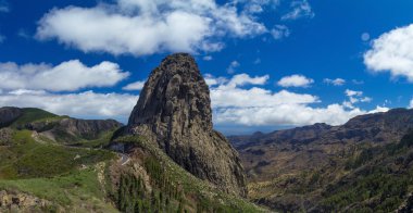 La Gomera, Canary islands, Roque de Agando clipart