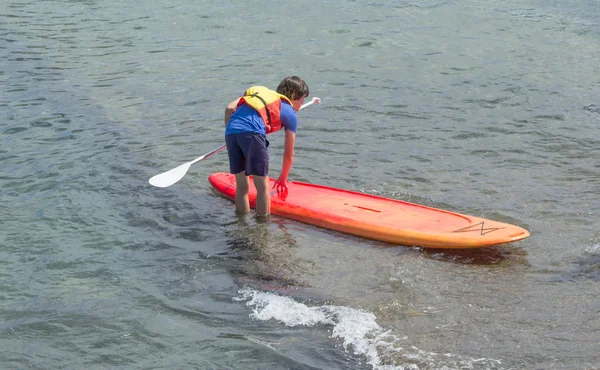 Stand up and paddle — Stock Photo, Image