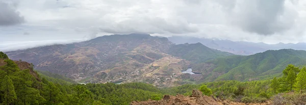 Gran Canaria, widok z parku przyrody Tamadaba — Zdjęcie stockowe