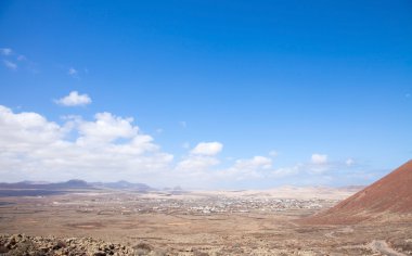 Fuerteventura, Kanarya Adaları, yolundan Lajares Calderon tatlım