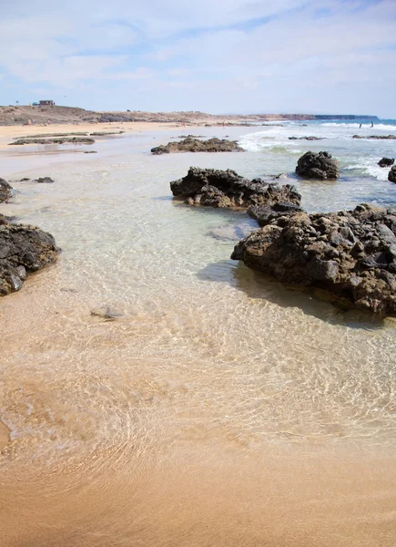 Fuerteventura, kanarische inseln, playa del castillo — Stockfoto