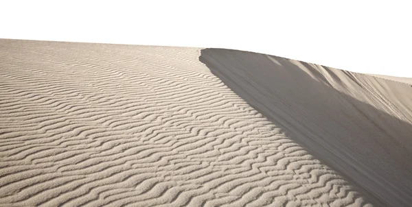 Barchan dune isolated — Stock Photo, Image
