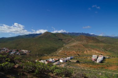 Gran Canaria, Telde belediyesinin güneyindeki Cuatro Puertas mağara kompleksinden görüntü