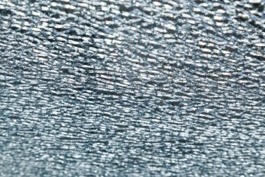 Kırık cam dokusu, çatlamış güvenlik bariyeri