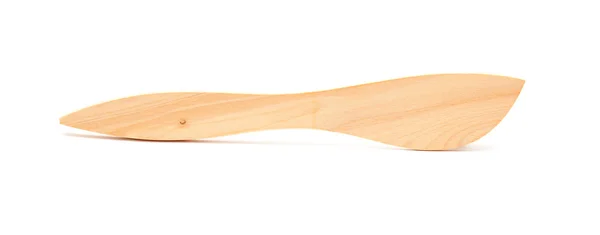 Juniper wood butter knife — Stock Photo, Image