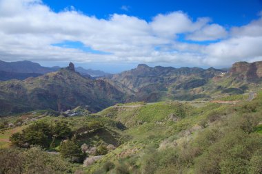 Gran canaria, caldera de tejeda