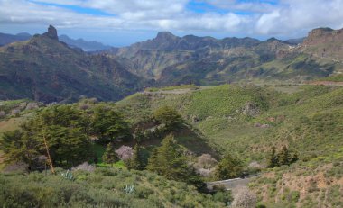 Gran canaria, caldera de tejeda