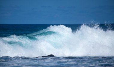 Okyanus dalgaları breaking
