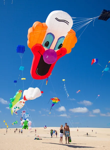 Festiwalu latawców Fuerteventura — Zdjęcie stockowe