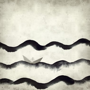 desenli eski kağıt arkaplan  