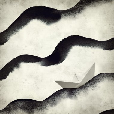 desenli eski kağıt arkaplan  