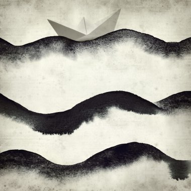 desenli eski kağıt arkaplan  