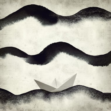 desenli eski kağıt arkaplan  