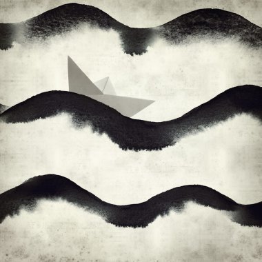 desenli eski kağıt arkaplan  