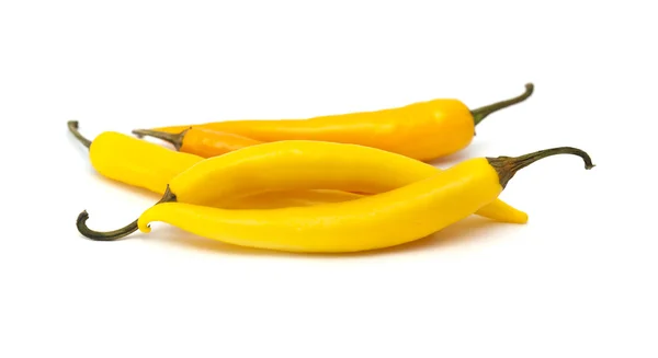 Yellow  chili pepper isolated — Stock Photo, Image