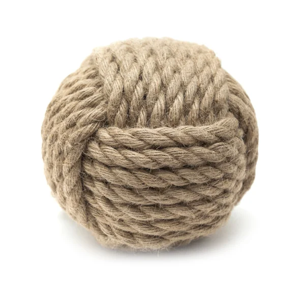 Monkey fist ornamental knot — Stock Photo, Image