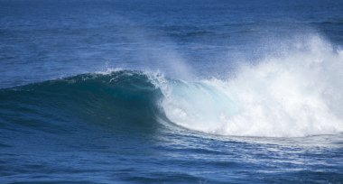 son dakika dalgalar doğal arka plan