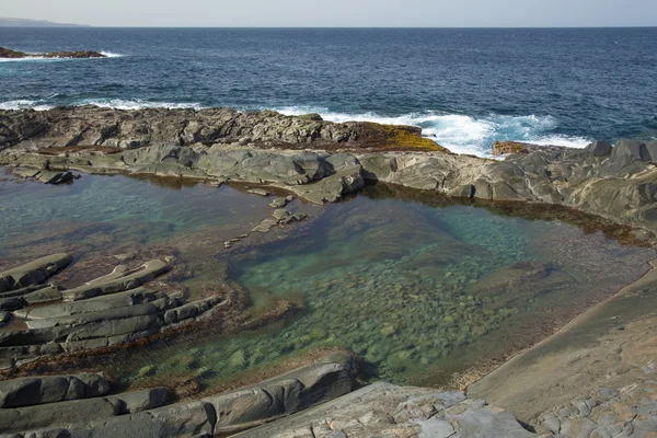 Gran Canaria, costa nord-ovest, zona Banaderos — Foto Stock