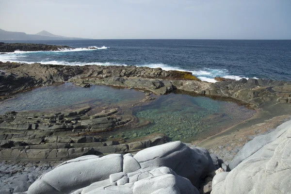 Gran Canaria, costa noroeste, zona de Banaderos — Foto de Stock