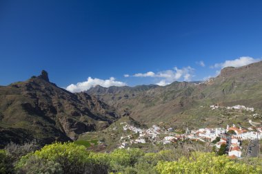 Gran Canaria, Caldera de Tejeda, January clipart