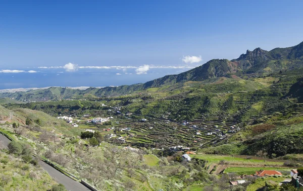 Gran Canaria Central, Barranco de Las Lagunetas — Fotografia de Stock