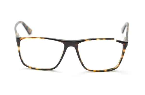 Óculos com moldura quebrada — Fotografia de Stock
