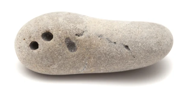 Pebble with holes — Stock Photo, Image