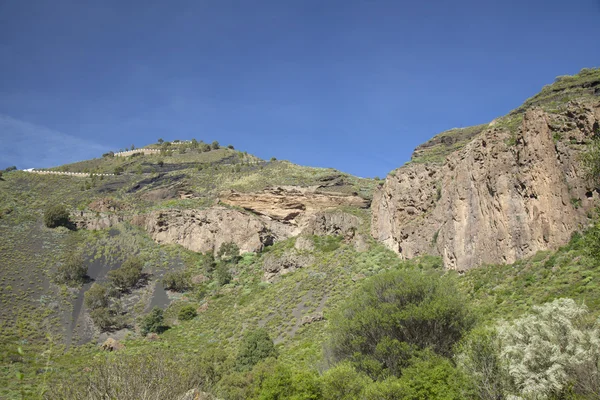 Gran Canaria, Caldera de Bandama and Pico de Bandama — Stock Photo, Image