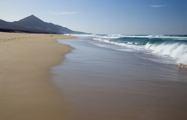 Stranden Cofete Fuerteventura, Kanarieöarna, — Stockfoto