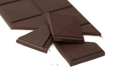 dark chocolate bar clipart