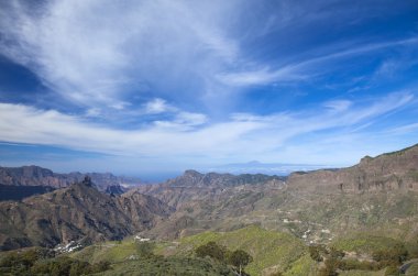 Gran Canaria, Caldera De Tejeda Şubat ayında