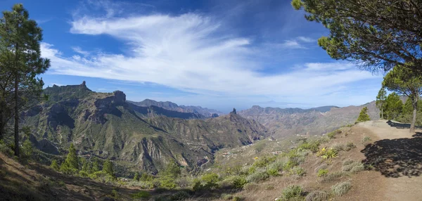 Gran Canaria, Caldera de Tejeda in February — Stock Photo, Image