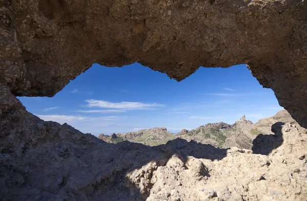 Gran Canaria, Las Huelva'daki - adanın en yüksek alanlarda — Stok fotoğraf